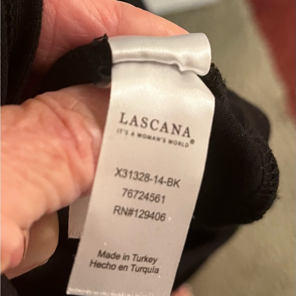 NWT black Sleeveless Stunning Jumpsuit, size 14, side pockets, keyhole closure - Picture 13 of 14